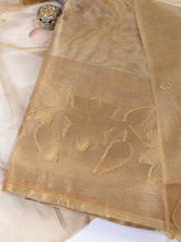 Embroidered Tissue Unstitched Suit With Dupatta